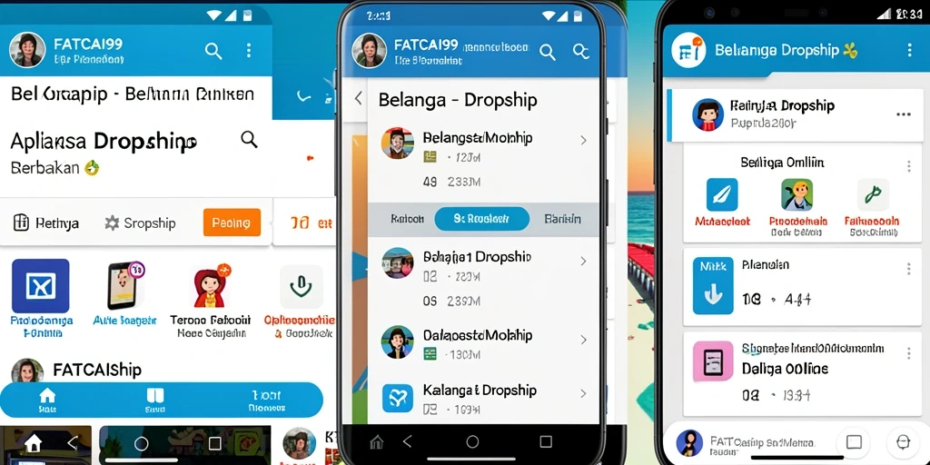 Antarmuka pengguna FATCAI99 yang sederhana dan fungsional.