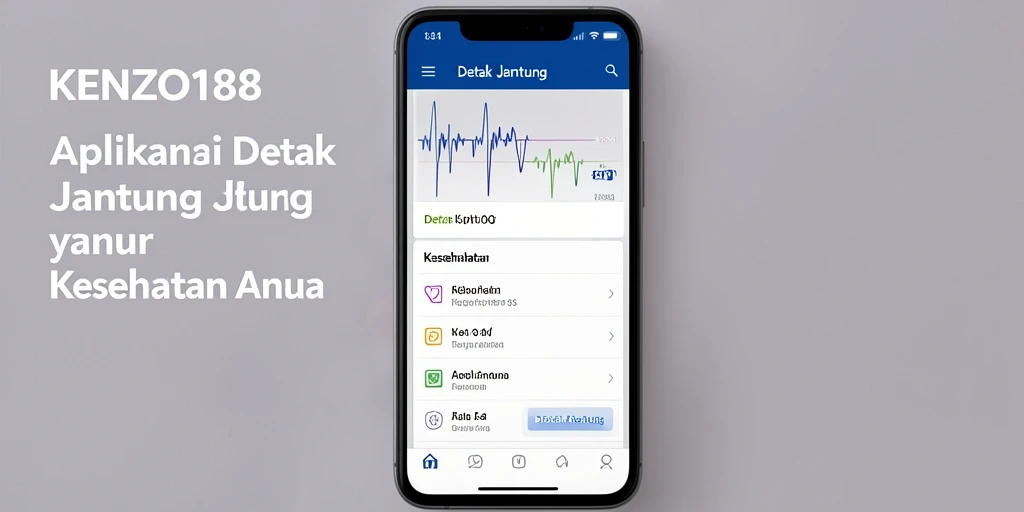 Tampilan antarmuka KENZO188 yang intuitif dan informatif.